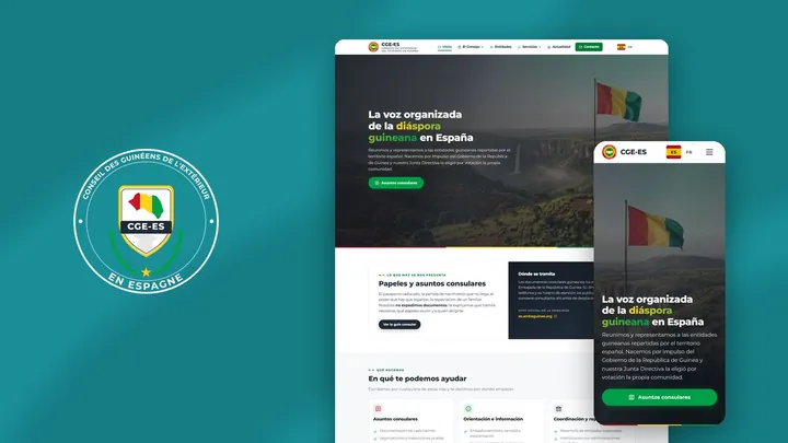 Web bilingüe del CGE-ES